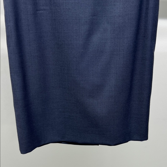 Hugo Boss Blue Wool Pencil Skirt - Picture 3 of 6